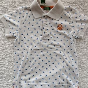 New Benetton polo shirt